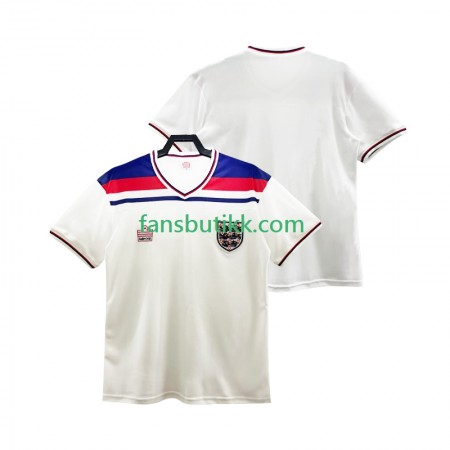 Fotballdrakt England 1982 Retro Hjemmetrøye Kortermet